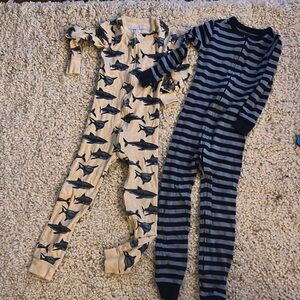 2 boys zipper pajamas-5t